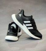 Adidas alphabounce boost Black & White - الصورة 2